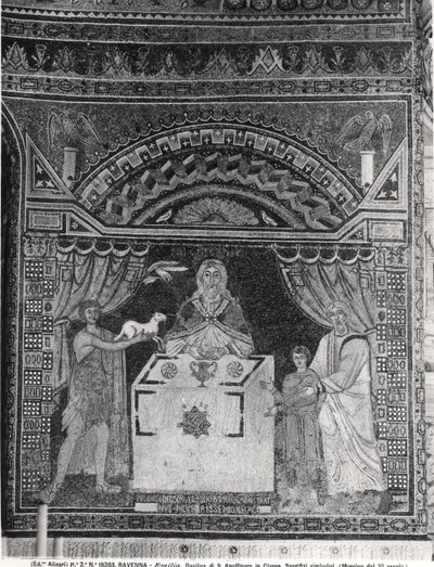 Sacrifice of Melchizedech by Byzantine School